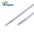 Stainless Steel Double Lumen Needle Oocytes Pick up Needle